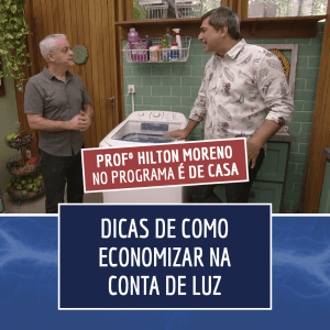 Prof. Hilton no É de Casa