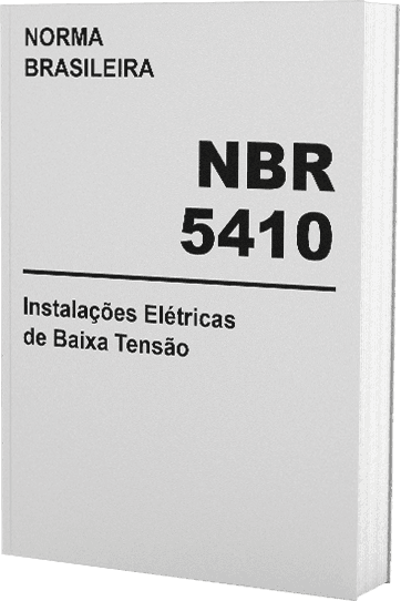 Exemplar da norma NBR 5410 em PDF